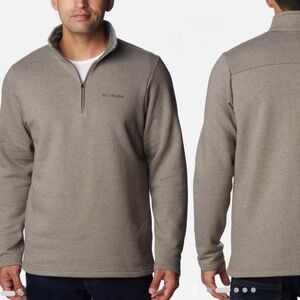 Columbia Men’s Grey 1/2 zip Sweatshirt